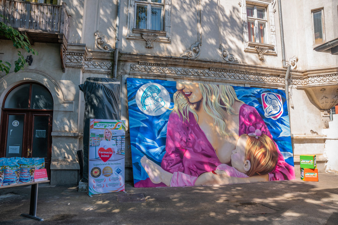 Pictură murală - Săptămâna Alăptării - 2025